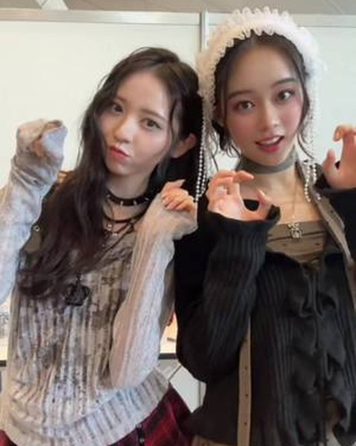 ガルアワから1週間！早すぎ😭💨 みさふじ👩🏻‍❤️‍👩🏻🖤 チーム⭐︎スターダスト @入江美沙希 (みぃ) @fujiko  #Seventeen #入江美沙希 #佐藤不二子 #可愛い女の子 #ガルア