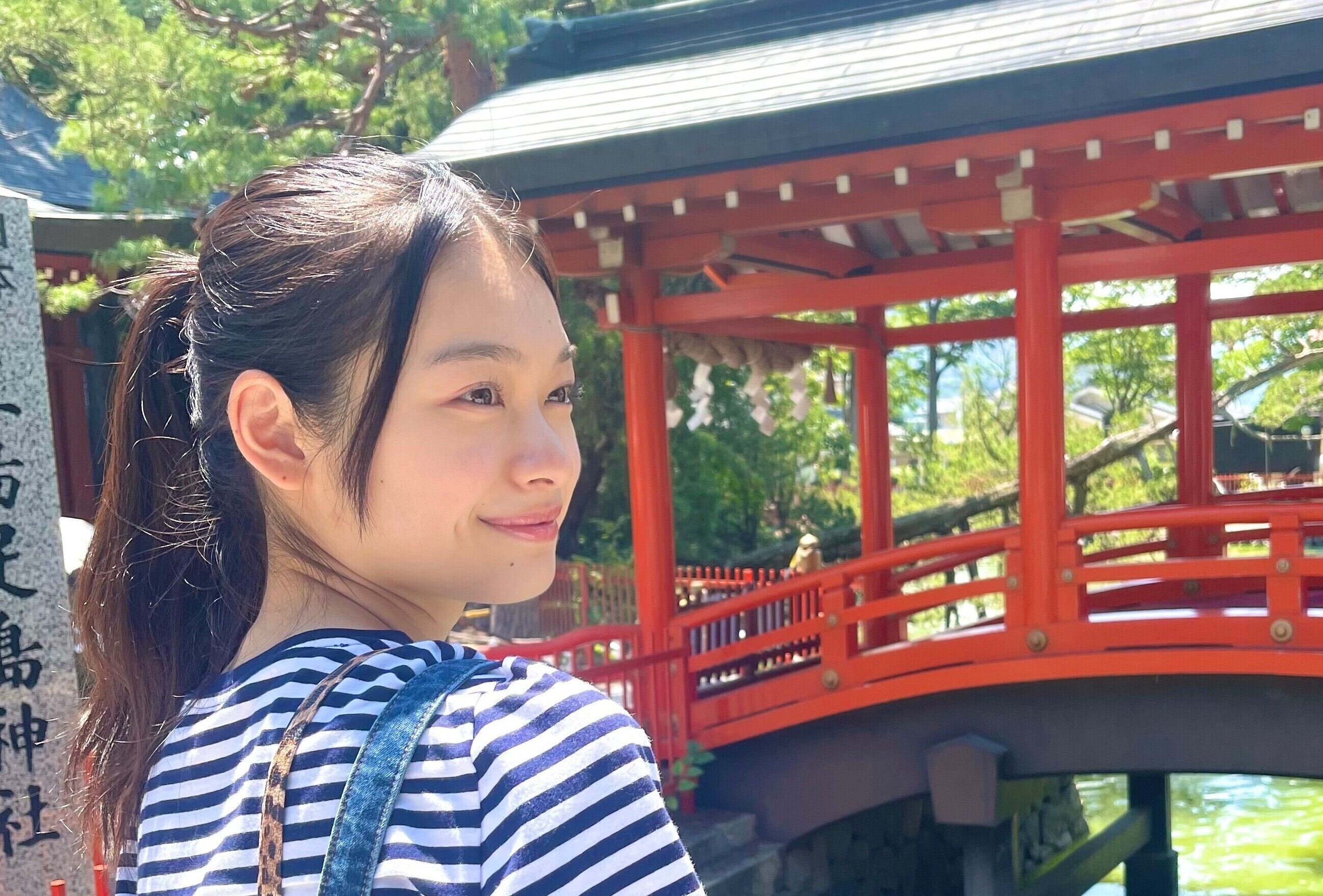 【月島琉衣】日本の真ん中⛩神社🎐