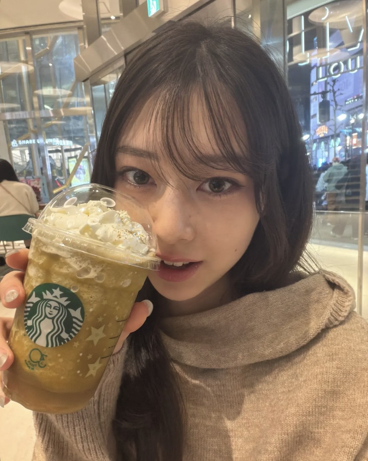 【石川花】ほうじ茶フラペチーノ🧉