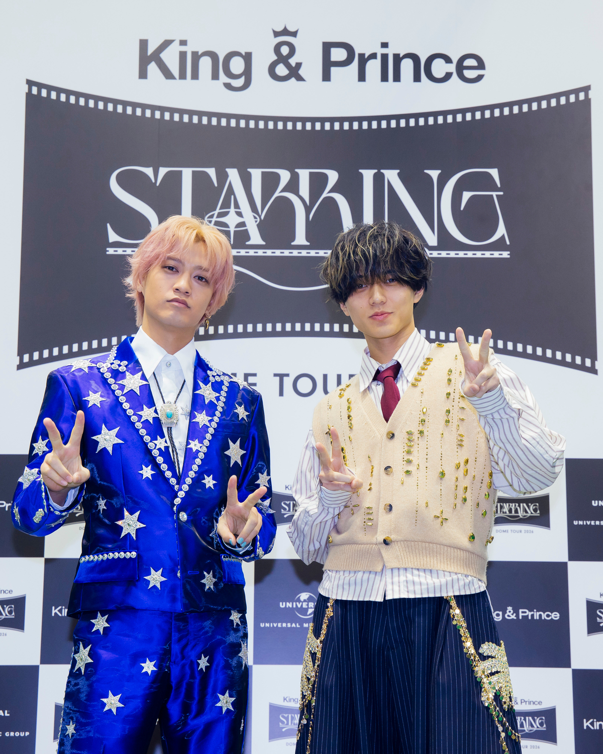 【『King & Prince STARRING DOME TOUR 2026』会見ルポ】相思相愛の永瀬廉＆髙橋海人“れんかいペア”は来来来世も相方に！