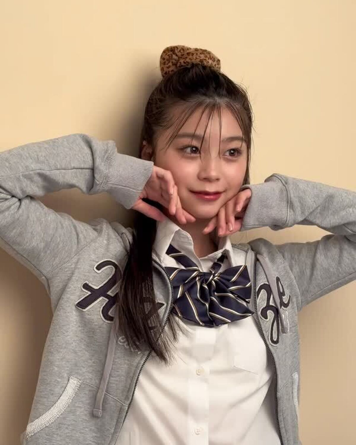 いろんなあいにゃん🐈💞🎀どのヘアアレ＆メイクが好き？🪄✨#稲光亜依 #Seventeenモデル #STモデル #ヘアアレンジ #制服コーデ