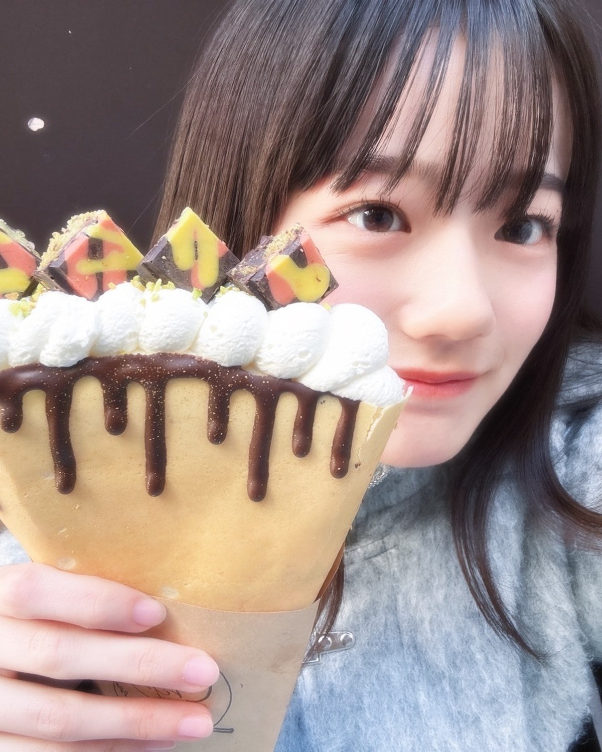 【中島瑠菜】くれーぷ。