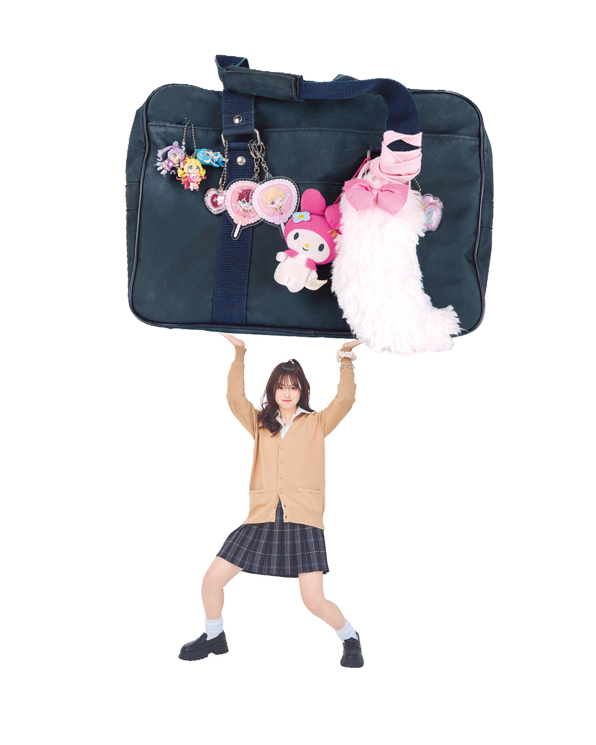 女子高生のスクバの重さは平均何キロ!? JKのスクバ事情大調査