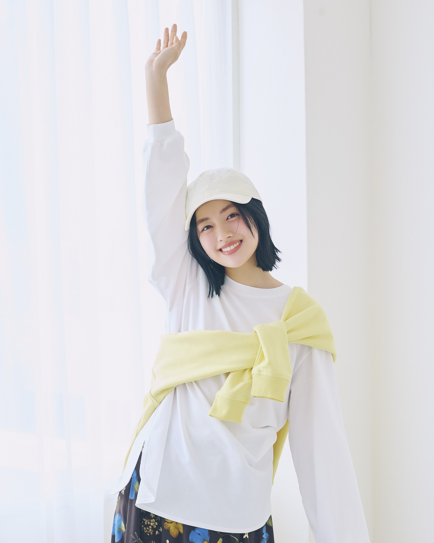 上坂樹里ちゃんのボブヘアが可愛い！ おしゃれなキャップコーデも紹介!!