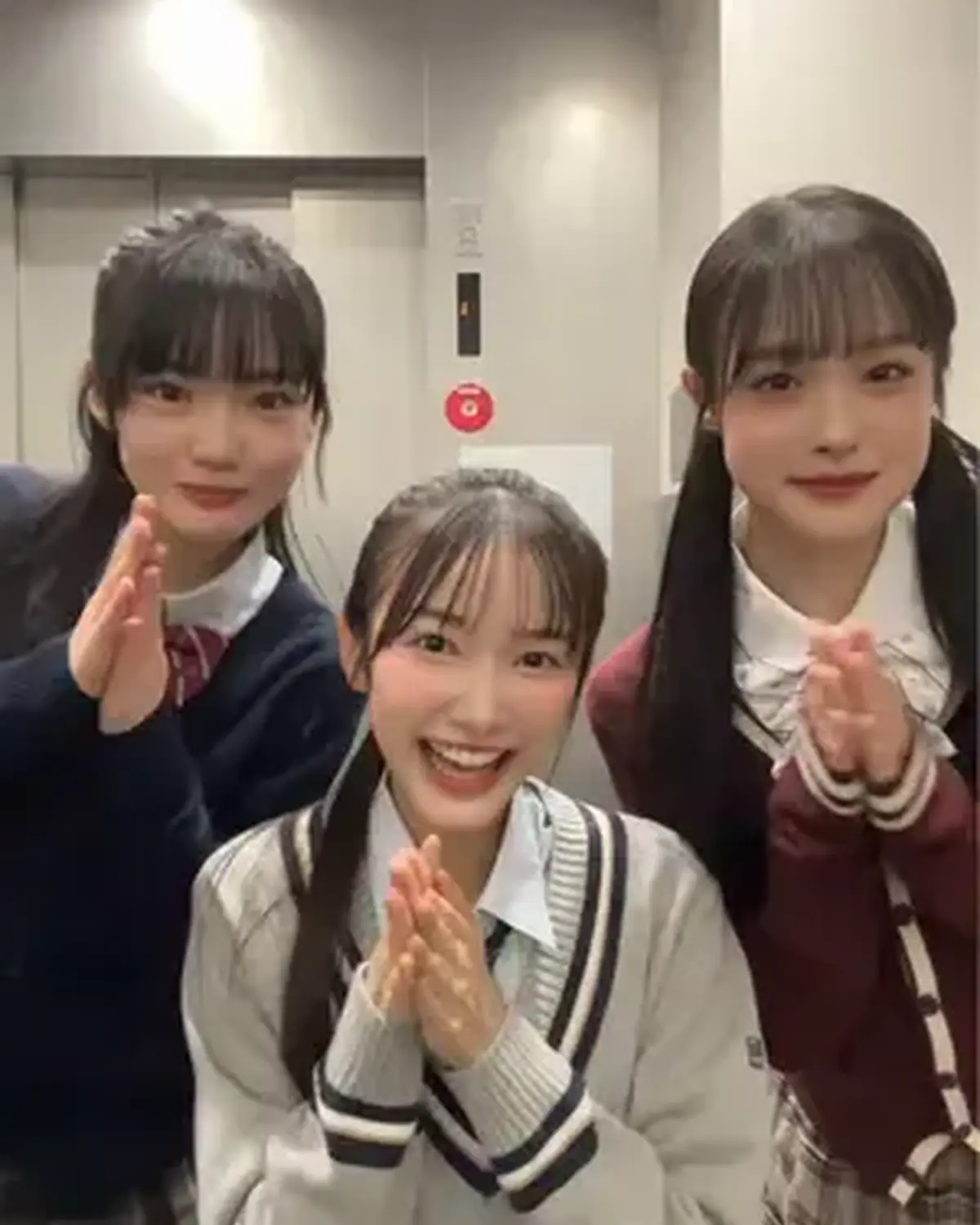 ミスセブンティーン2026投票締め切りまで「あと1日」💖 いよいよ明日まで‼️ ファイナリスト撮影の日に撮影したTikTokを投稿していくよ😻 今日2本目はNo.01 伊丹恵玲奈岩瀬、No.05 佐藤