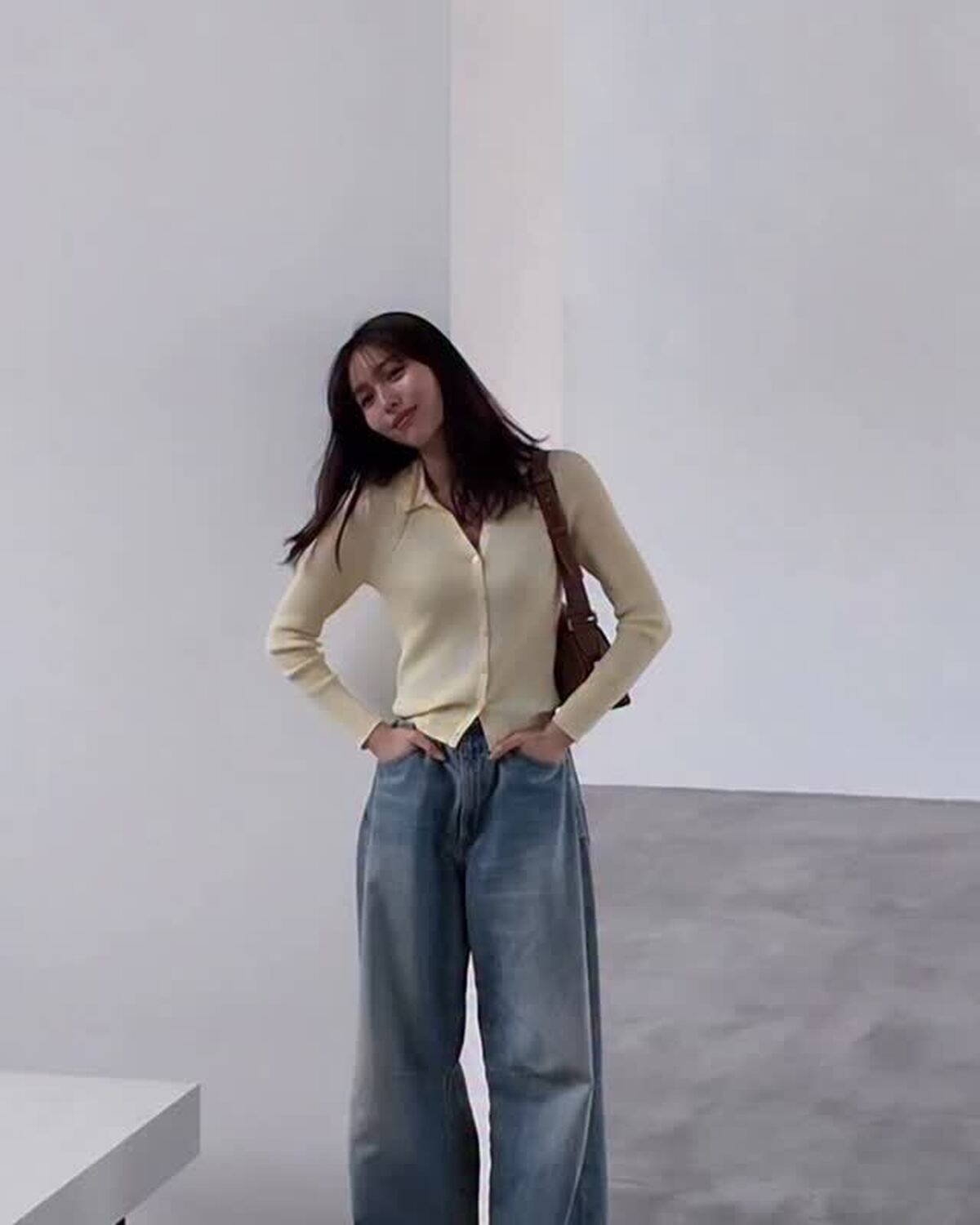 あきたまるの最新私服👖🍃🍋読者のみんなだけでなく、ST㋲内でも人気の高いあきたまるの私服💛シンプルだけどトレンドは押さえていて、抜け感もしっかりあっておしゃれすぎ👏🏻✨コーデの詳細は夏号をチェック📖💨