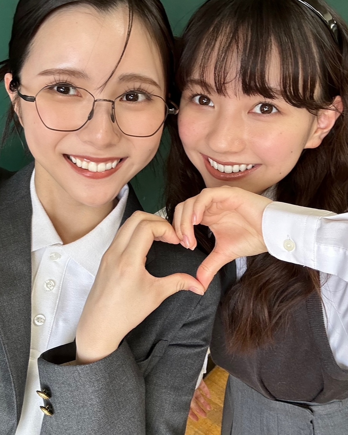 かいここ👩🏻‍❤️‍👩🏻目を離すといつもいちゃいちゃしてます🥺🤫同い年で仲良しなふたり👭🏻💕　#Seventeen #セブンティーン #ST夏号 #髙橋快空 #河村ここあ #ファッション雑誌 #jk