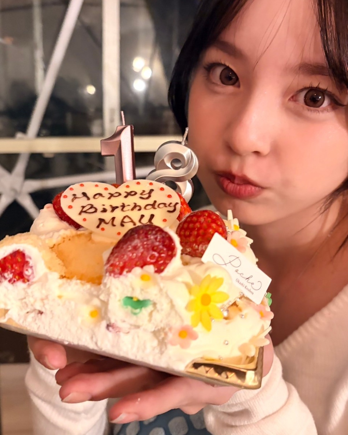 【小國舞羽】ケーキと花火