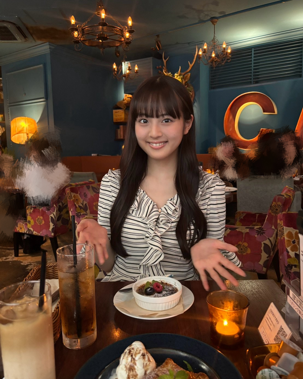 【竹下優名】カフェ🫖