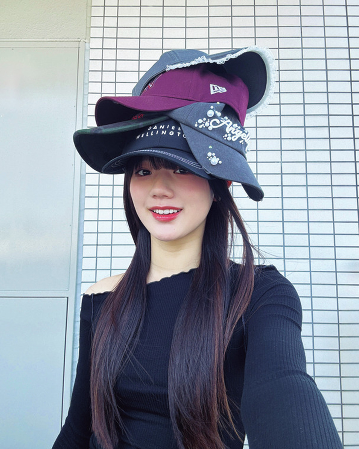 【中島瑠菜】今はキャップが大好き！