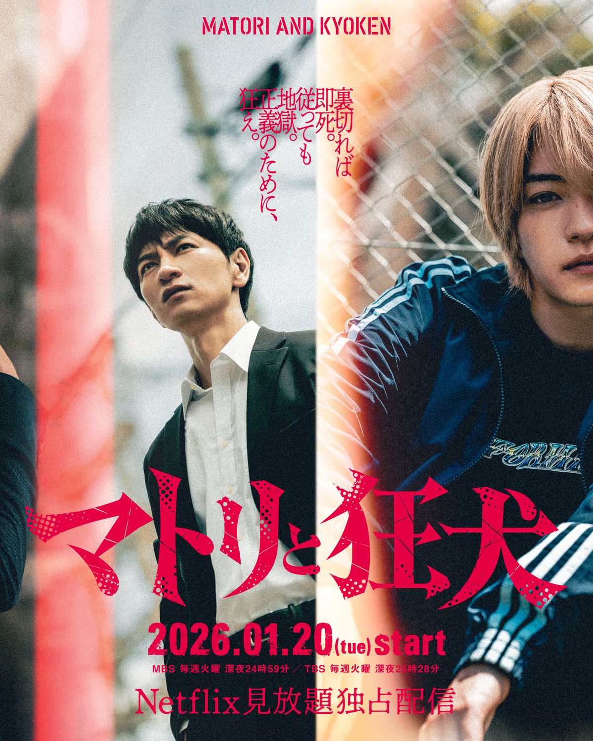 なにわ男子・西畑大吾単独主演！ドラマ『マトリと狂犬』で演じているのは、裏社会に生きる薬物の売人!?