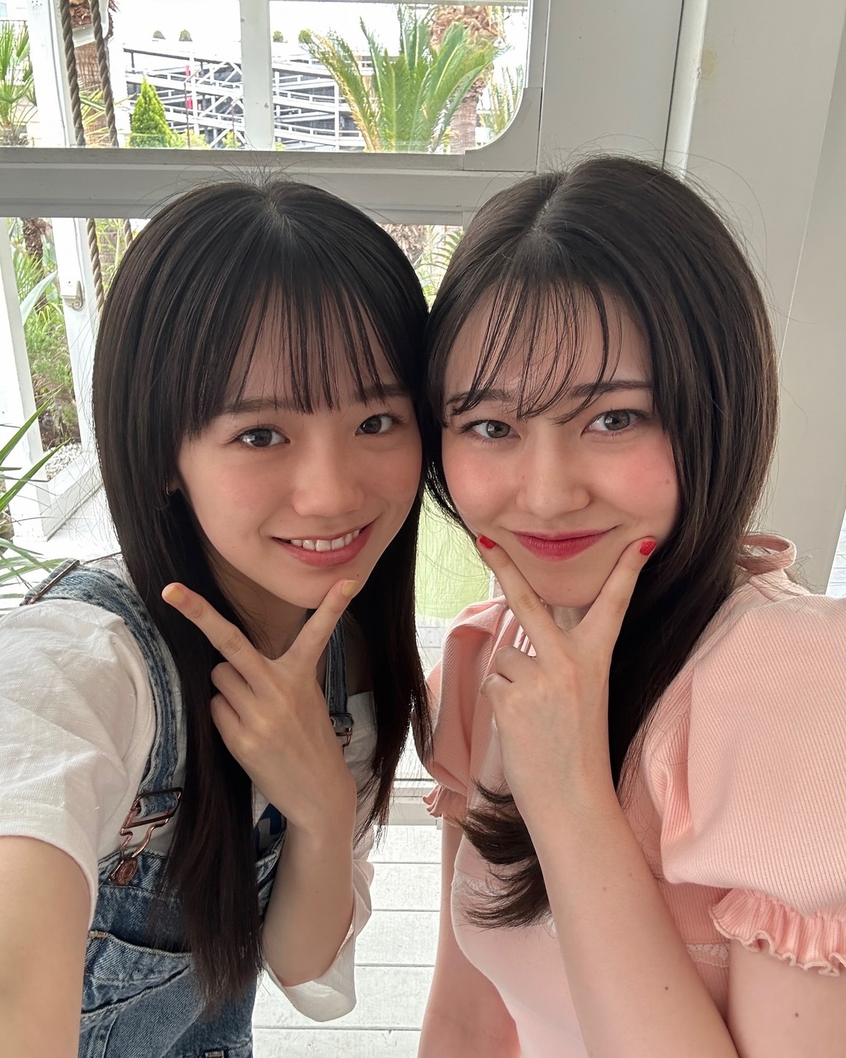 るな⭐️はん夏ヘアアレンジ企画で初めて一緒になった2人👭🏻🤍気付いたら仲良くお喋りしていたよ🥺🎶#Seventeen #セブンティーン #ST夏号 #雑誌 #ファッション雑誌 #Seventeen夏号