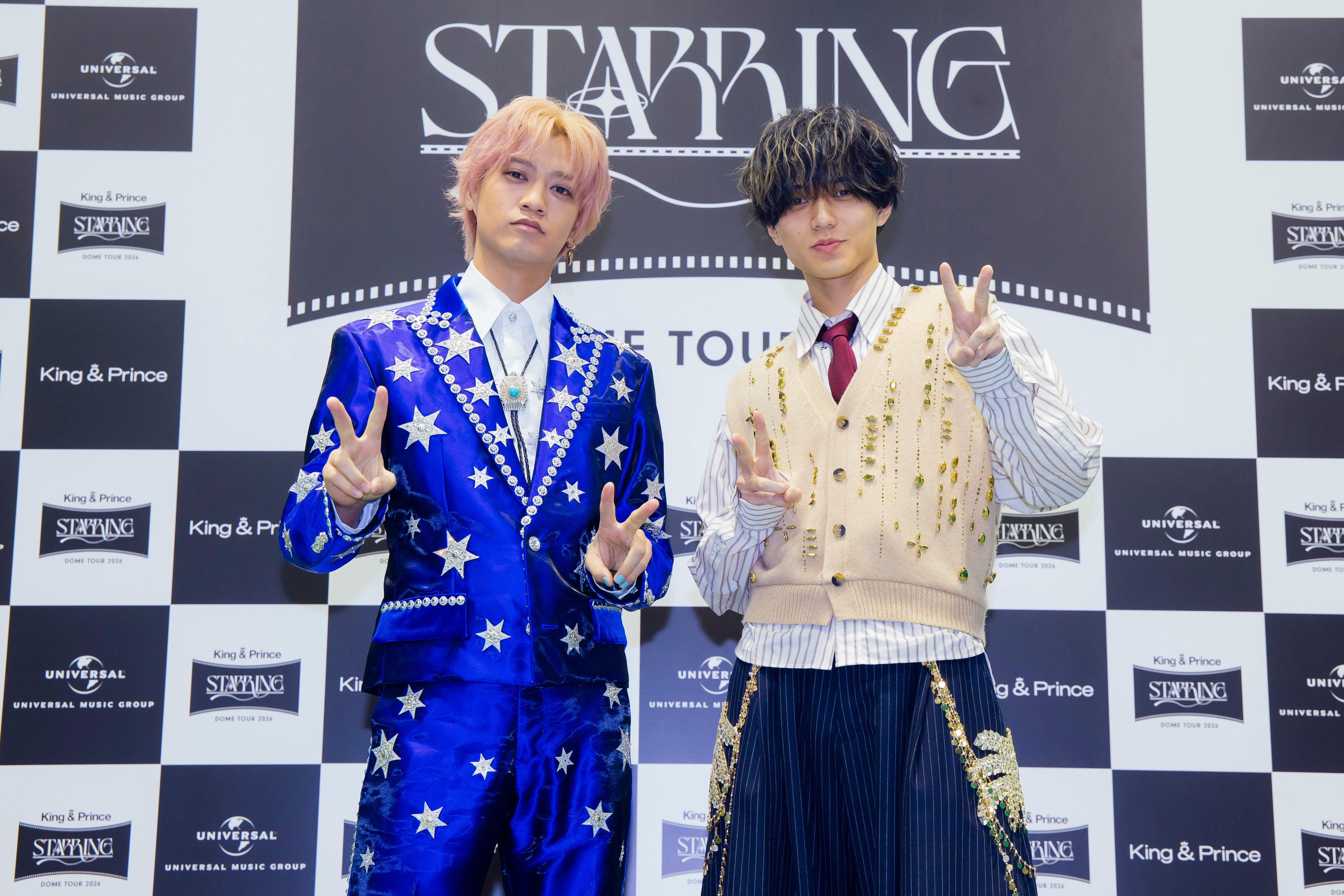 【『King & Prince STARRING DOME TOUR 2026』会見ルポ】相思相愛の永瀬廉＆髙橋海人“れんかいペア”は来来来世も相方に！