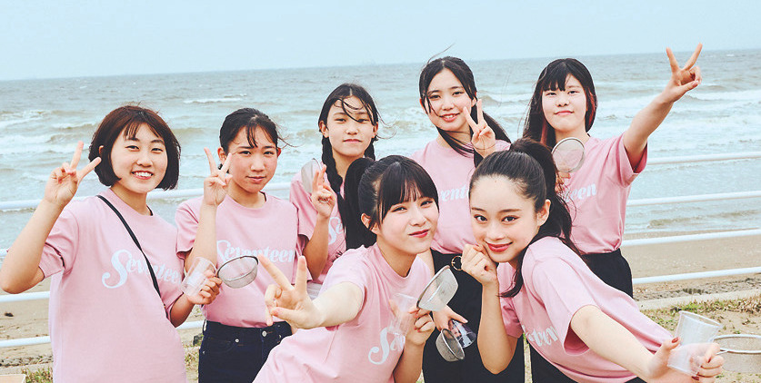 ST㋲&JKがSDGsプログラムに参加♡みんなでビーチクリーン活動レポ!