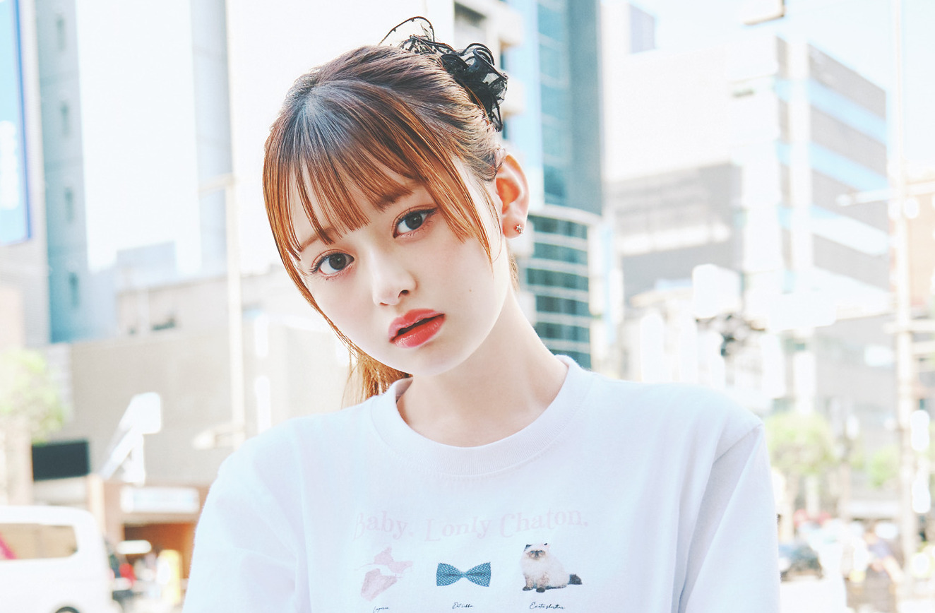 【 高比良由菜の私服Tシャツコーデ】3匹の猫ちゃんをリーダーにダイスキを詰め込んだよ♡【夏の推しTシャツSNAP】