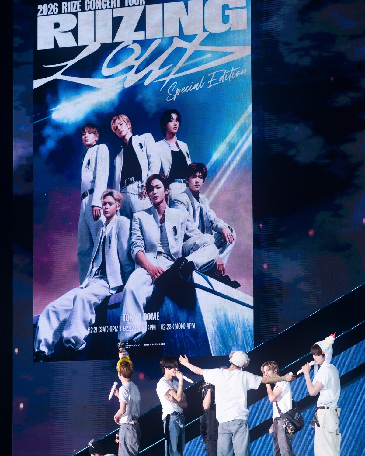 【RIIZE】東京ドーム公演の発表にファン歓喜！ 2026年2月に3日間開催決定!!