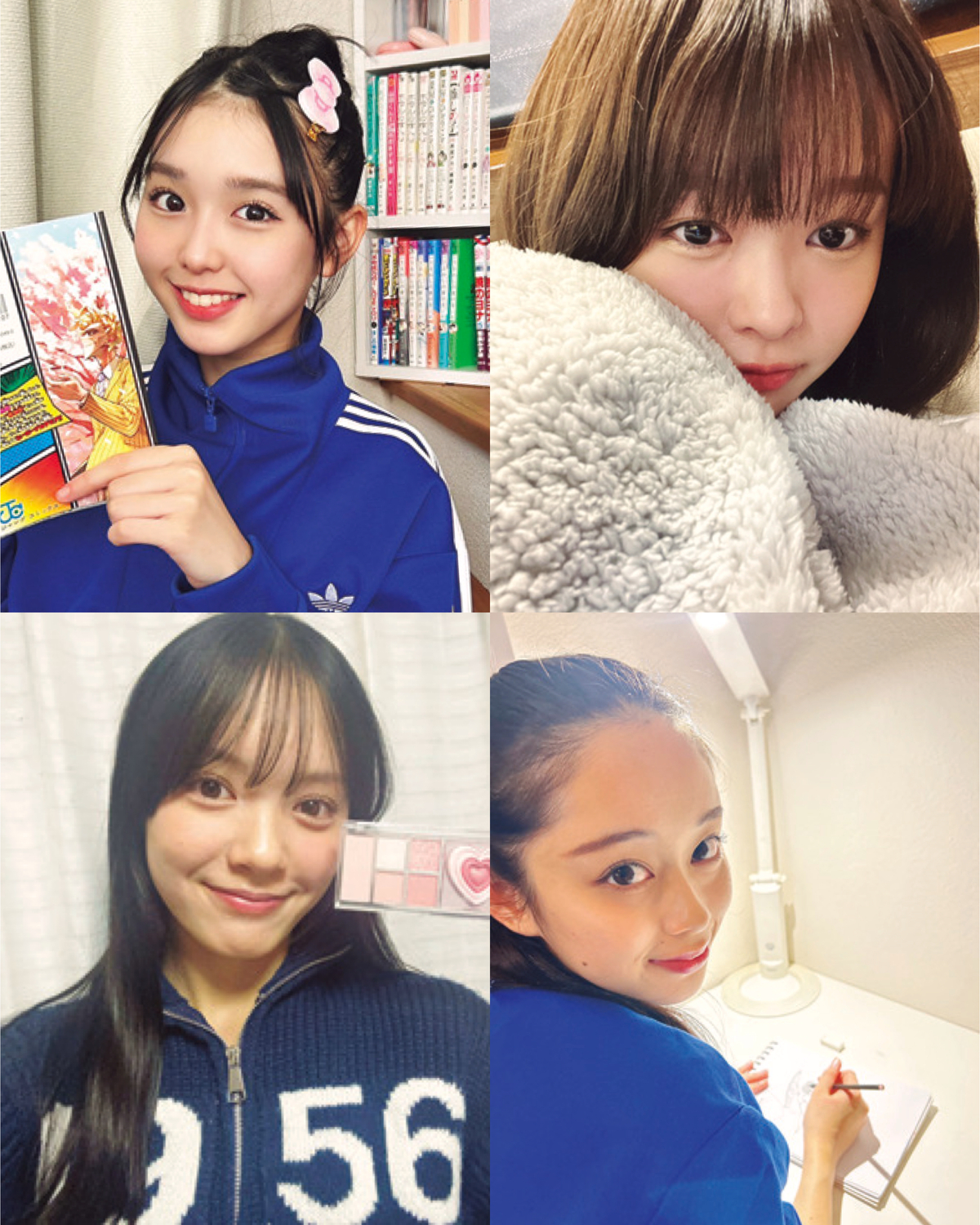 【STモデル自撮り】インドア派4人のおうち時間を紹介！〈藤村木音・佐藤不二子・宮迫翠月・希咲うみ〉