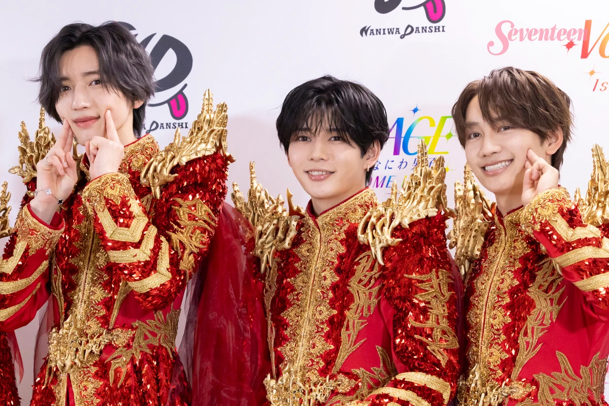 『なにわ男子 1st DOME LIVE ‘VoyAGE’』会見写真２