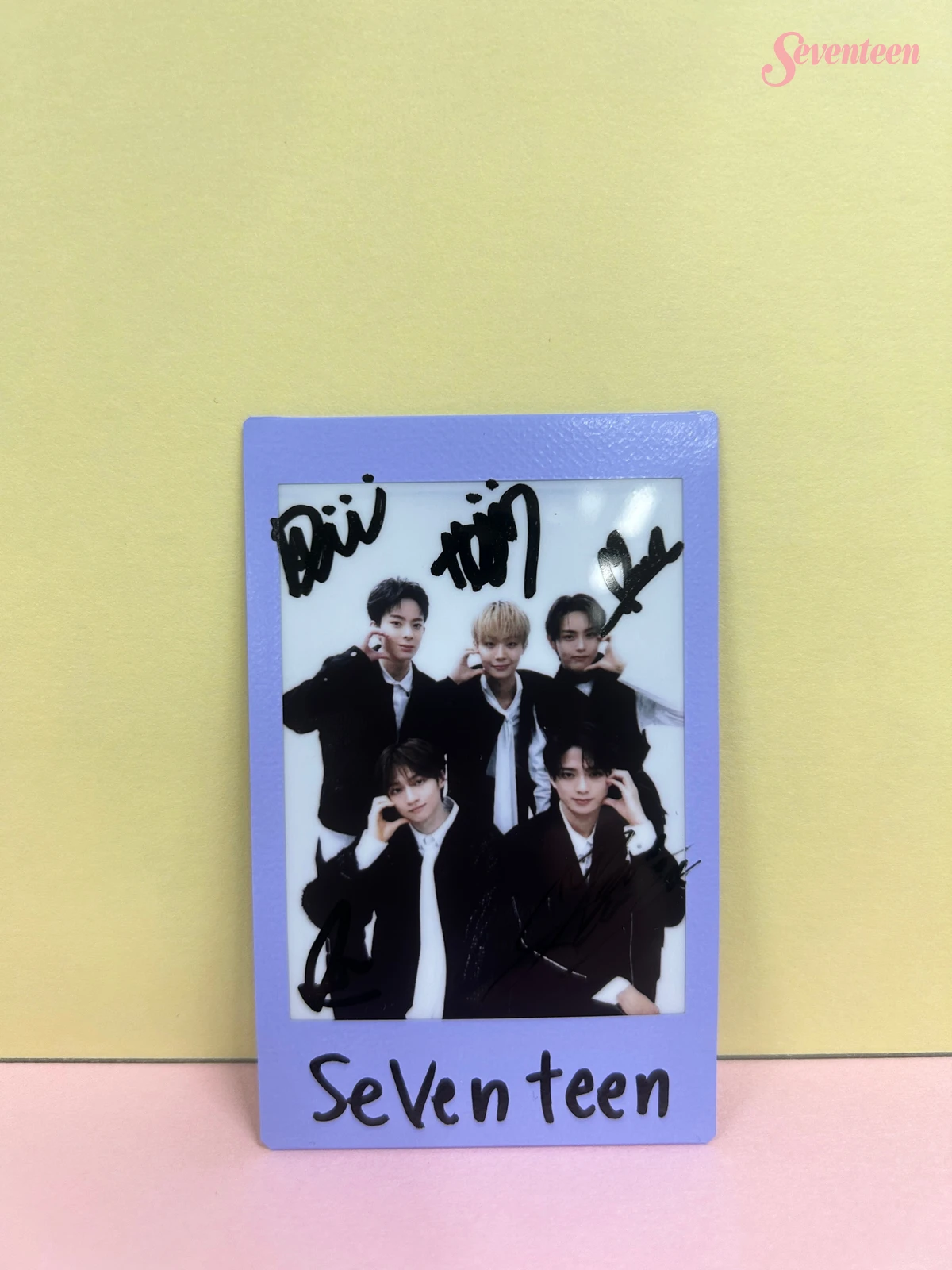 TORINNERメンバー　サイン入りチェキ写真