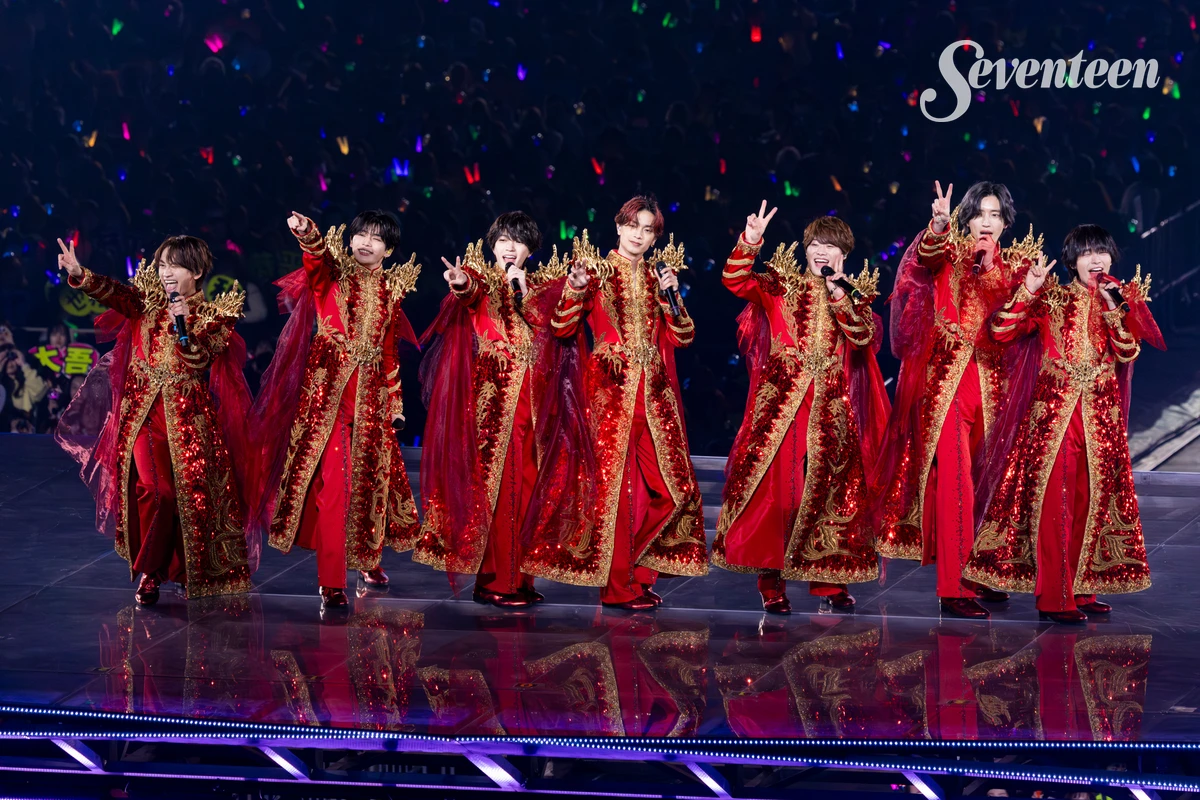 『なにわ男⼦ 1st DOME LIVE ʻVoyAGEʼ』コンサート写真１