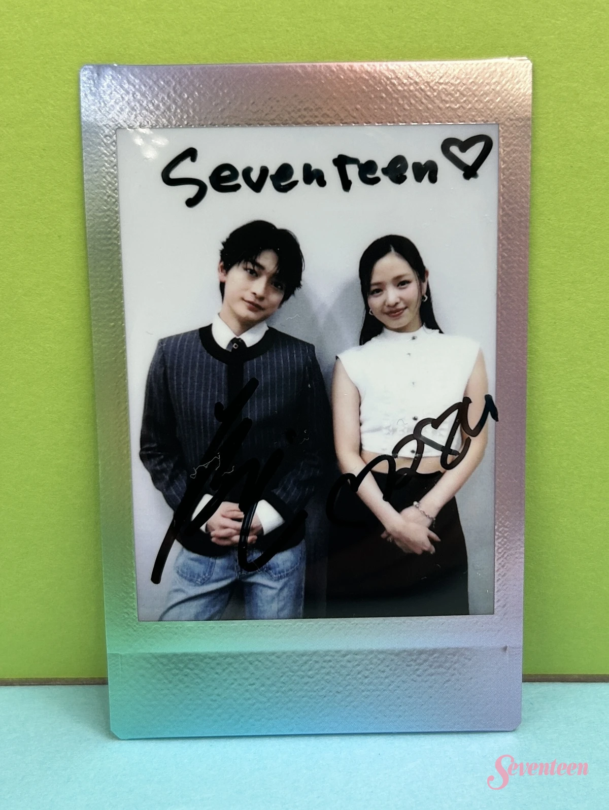 高橋文哉さん＆横田真悠さんのサイン入りチェキ