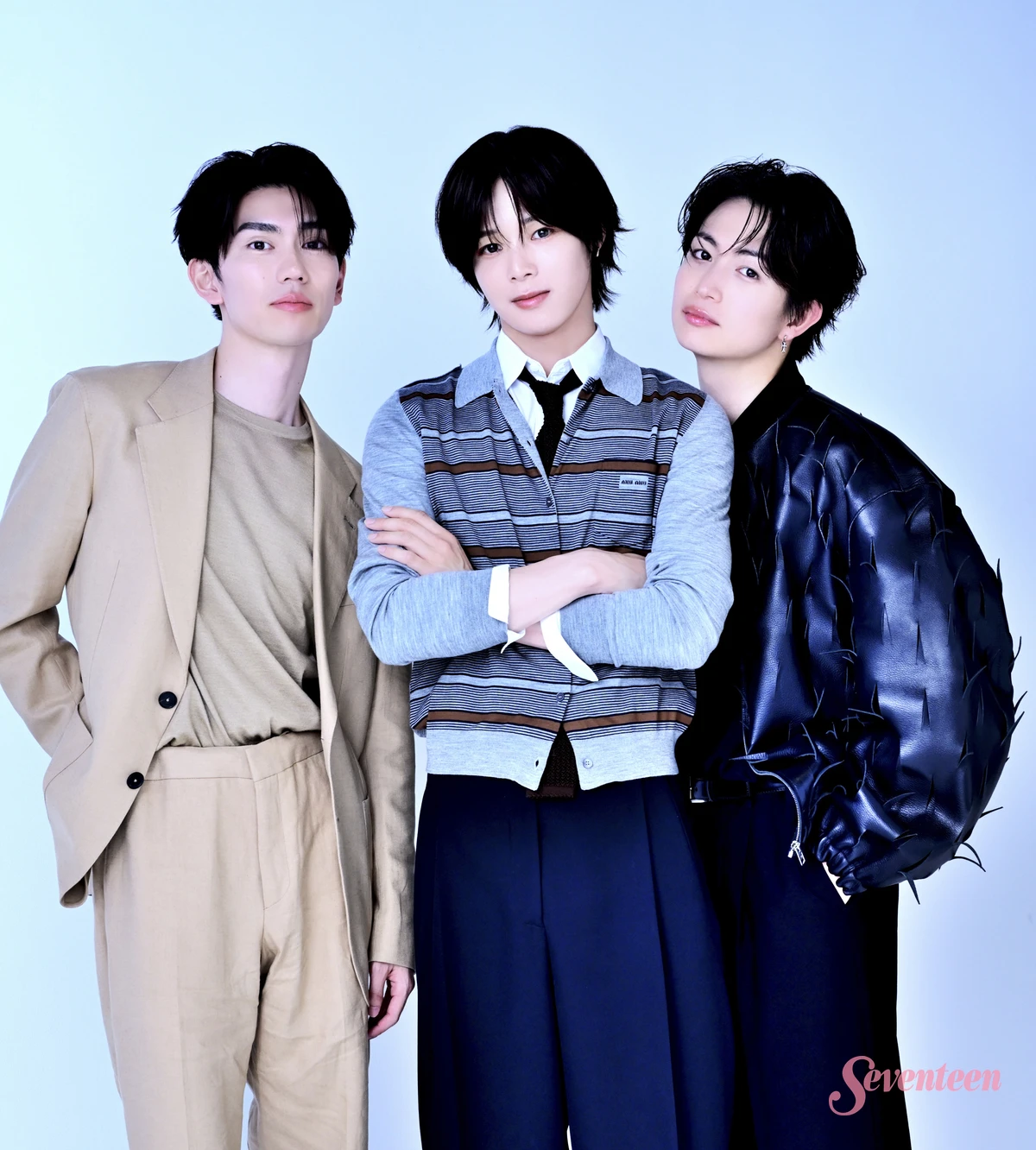 取材中も笑いが絶えない3人